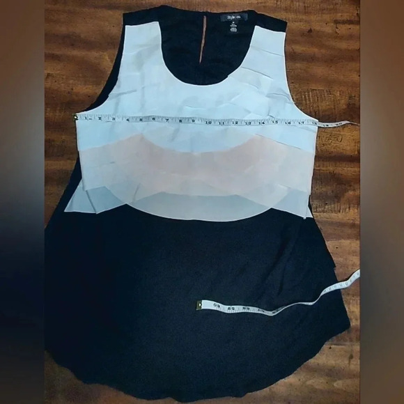 Style&Co Women's Layered Multi Colored Sleeveless Top Blouse Size Medium - Picture 6 of 8